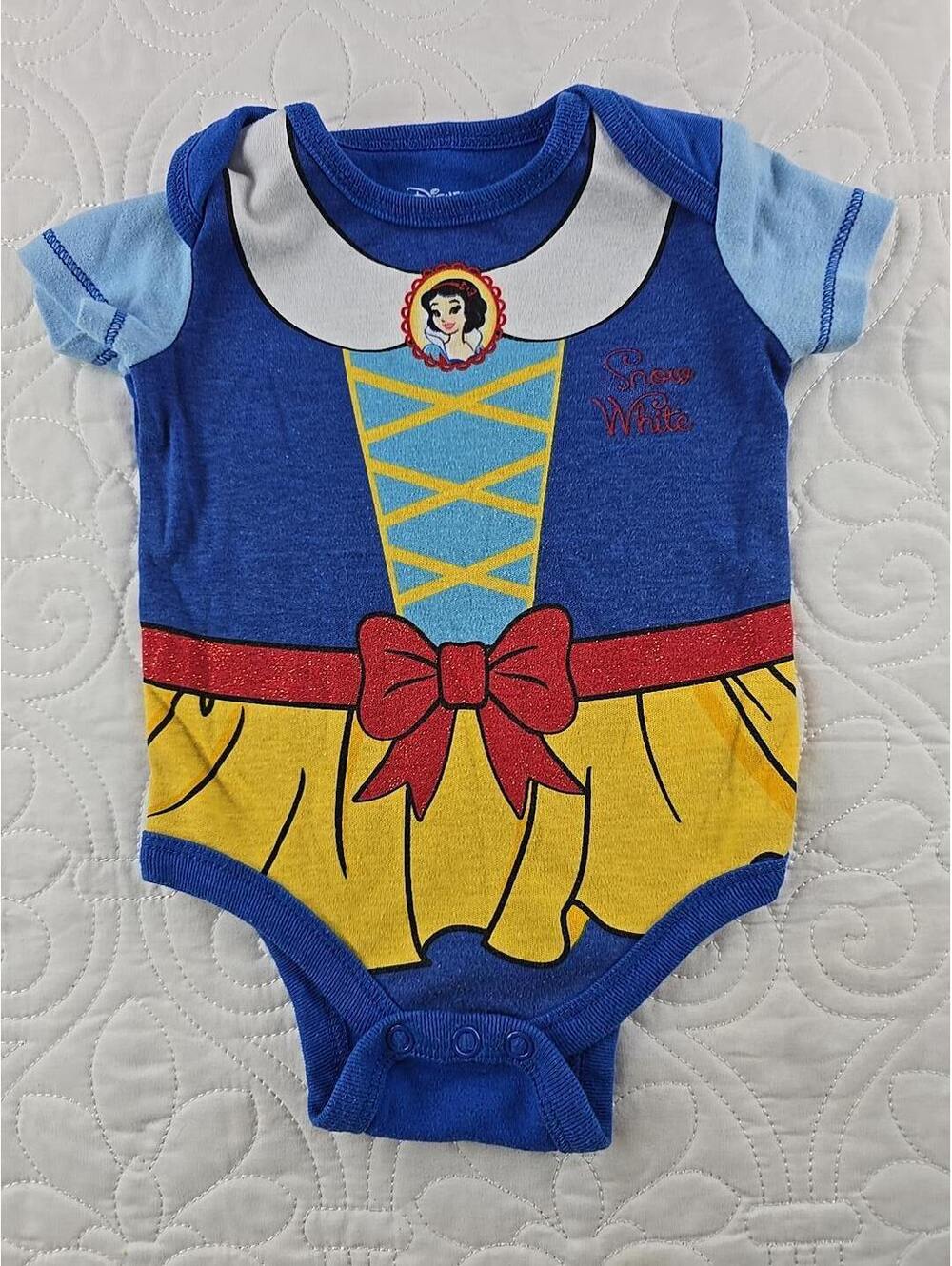 Disney Baby Snow White Princess Bodysuit Girls 0-3M